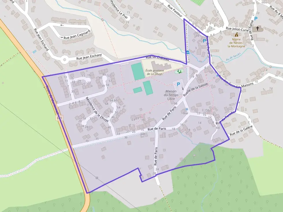 Appartement 63 m² trois pièces à vendre à Nesles-la-Montagne