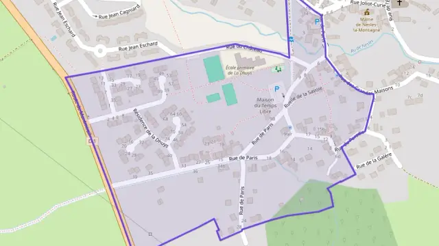 Appartement 63 m² trois pièces à vendre à Nesles-la-Montagne