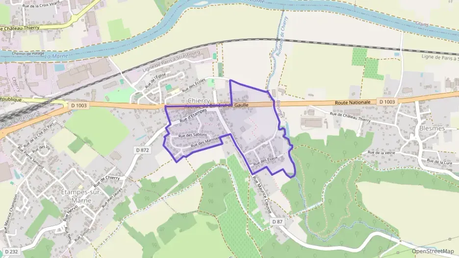 Appartement 45 m² deux pieces à vendre à Chierry