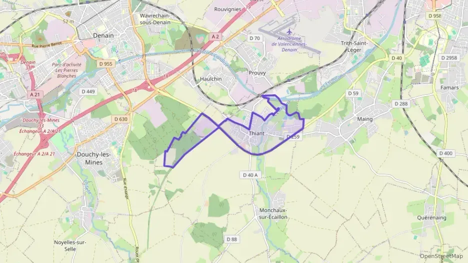 Appartement 70 m² trois pièces à vendre à Thiant