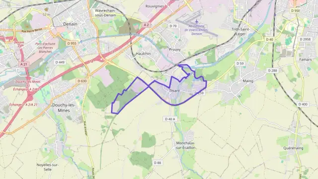 Appartement 70 m² trois pièces à vendre à Thiant