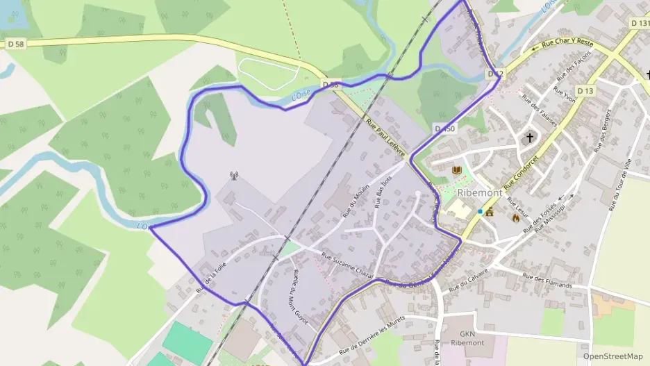 Appartement 41 m² trois pièces à vendre à Ribemont Appartement 41 m² trois pièces à vendre à Ribemont