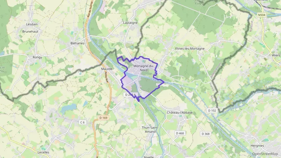 Appartement 60 m² trois pièces à vendre à Mortagne-du-Nord