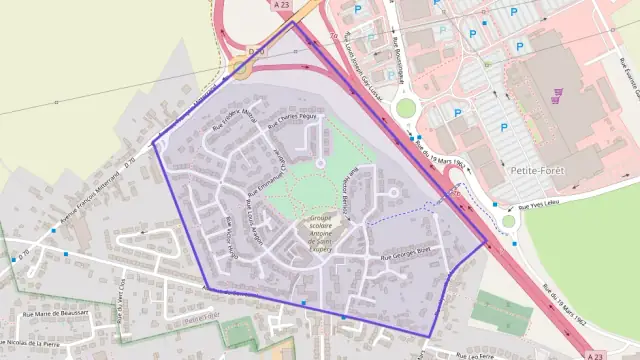 Appartement 67 m² trois pièces à vendre à Petite-Forêt