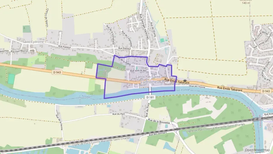 Appartement 38 m² une piece à vendre à Laroche-Saint-Cydroine Appartement 38 m² une piece à vendre à Laroche-Saint-Cydroine