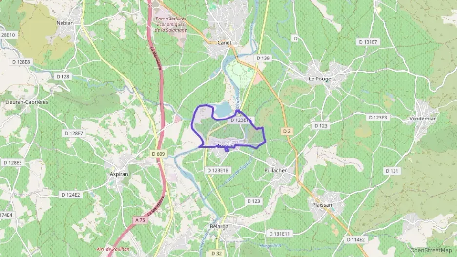 Appartement 70 m² trois pièces à vendre à Tressan Appartement 70 m² trois pièces à vendre à Tressan