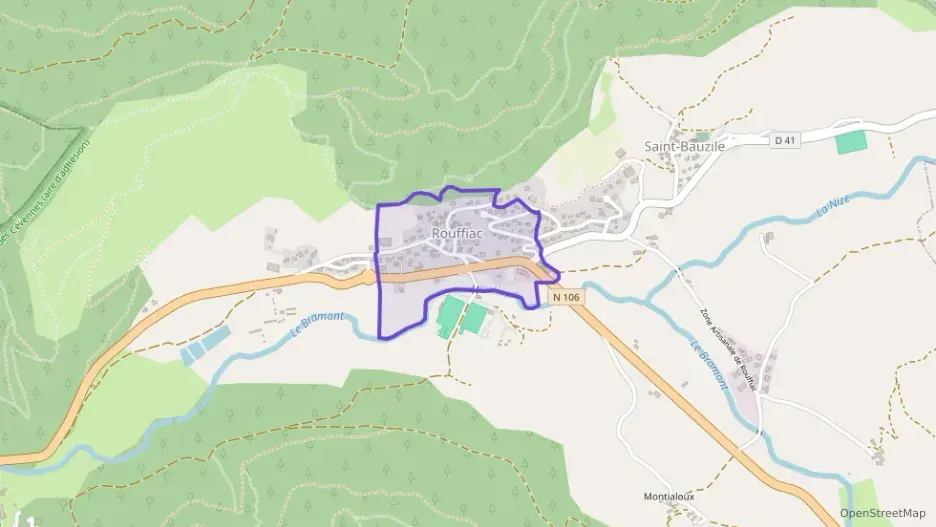 Appartement 42 m² deux pieces à vendre à Saint-Bauzile