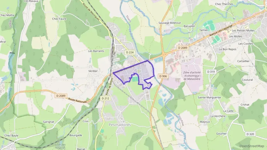 Appartement 100 m² quatre pièces à vendre à Peschadoires Appartement 100 m² quatre pièces à vendre à Peschadoires