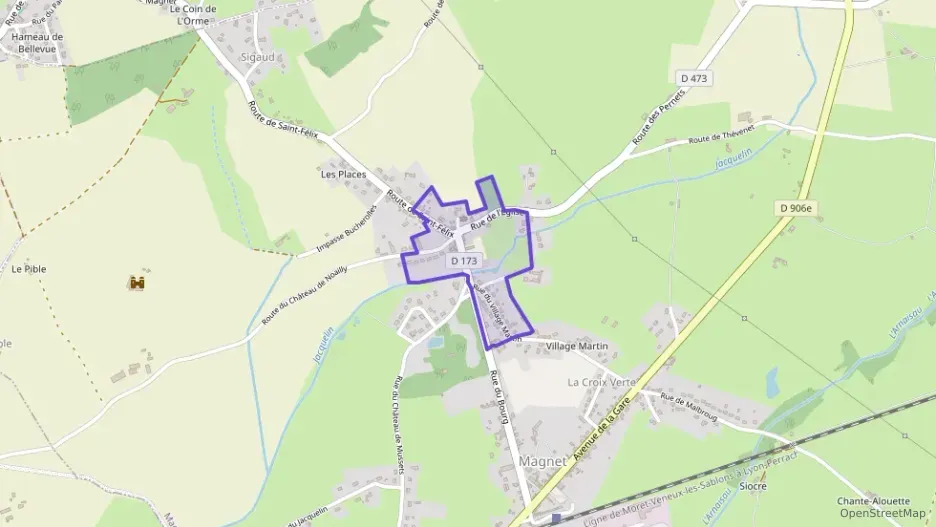 Appartement 56 m² trois pièces à vendre à Magnet