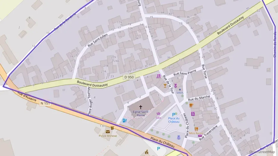 Appartement 90 m² trois pièces à vendre à Courson-les-Carrières Appartement 90 m² trois pièces à vendre à Courson-les-Carrières