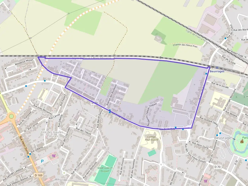 Appartement 46 m² deux pieces à vendre à Beuvrages