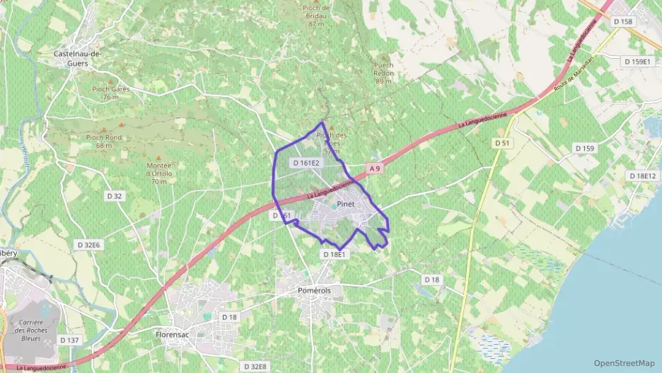 Appartement 69 m² quatre pièces à vendre à Pinet Appartement 69 m² quatre pièces à vendre à Pinet