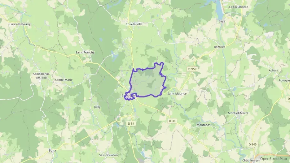 Appartement 30 m² trois pièces à vendre à Saint-Saulge