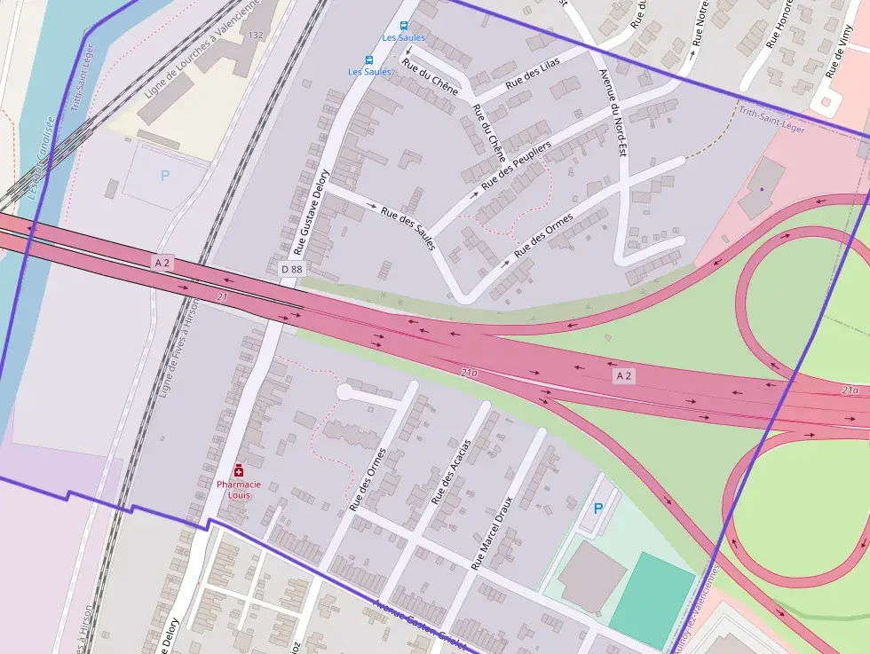 Appartement 57 m² trois pièces à vendre à Trith-Saint-Léger