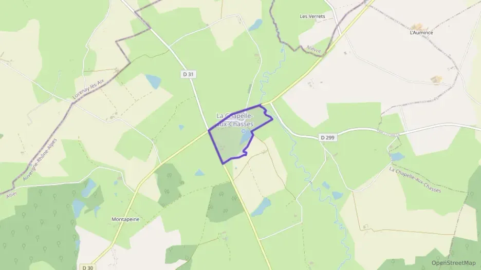 Appartement 60 m² trois pièces à vendre à La Chapelle-aux-Chasses Appartement 60 m² trois pièces à vendre à La Chapelle-aux-Chasses