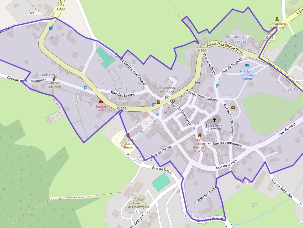 Appartement 45 m² trois pièces à vendre à Saint-Germain-l`Herm