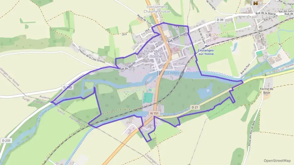 Appartement 23 m² deux pieces à vendre à Coulanges-sur-Yonne