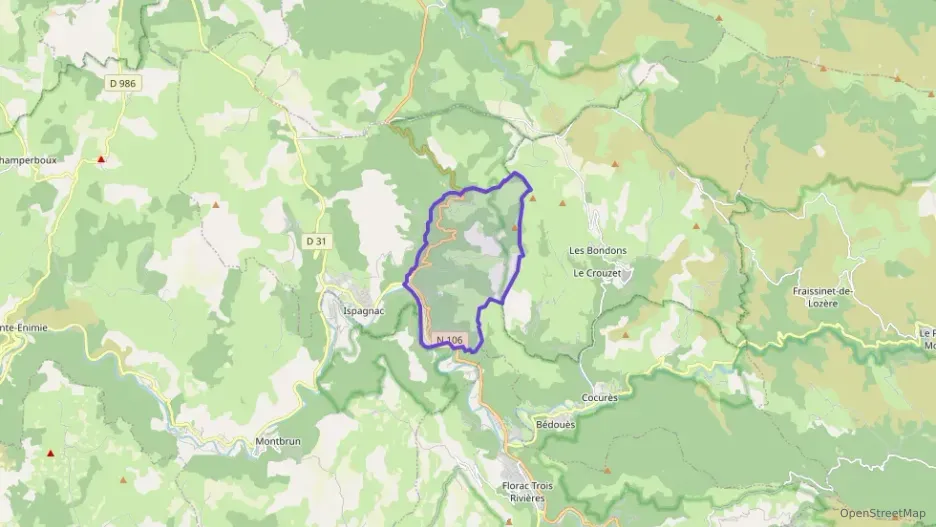 Appartement 72 m² quatre pièces à vendre à Ispagnac Appartement 72 m² quatre pièces à vendre à Ispagnac