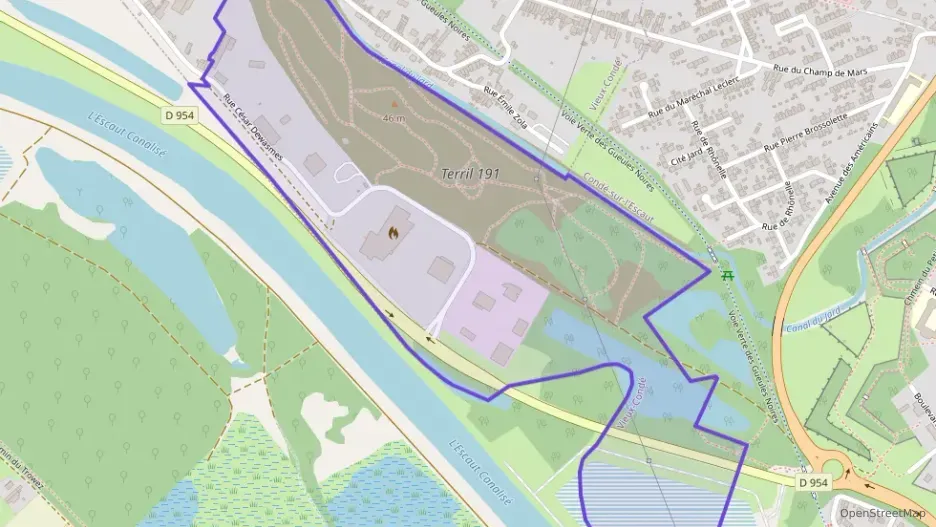 Appartement 70 m² quatre pièces à vendre à Vieux-Condé