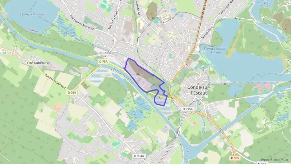 Appartement 70 m² quatre pièces à vendre à Vieux-Condé