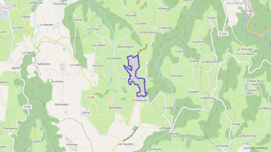 Appartement 66 m² trois pièces à vendre à Tours-sur-Meymont