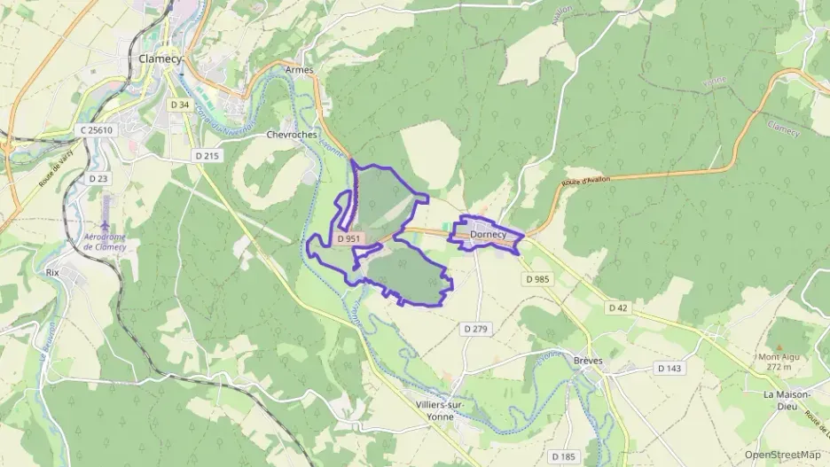 Appartement 49 m² trois pièces à vendre à Dornecy Appartement 49 m² trois pièces à vendre à Dornecy