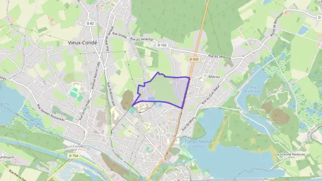 Appartement 54 m² trois pièces à vendre à Condé-sur-l`Escaut