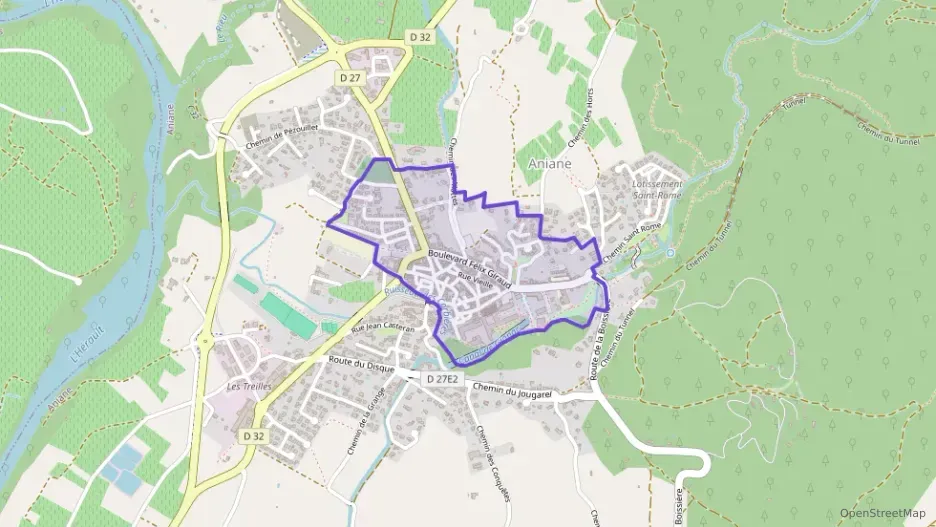 Appartement 58 m² trois pièces à vendre à Aniane Appartement 58 m² trois pièces à vendre à Aniane