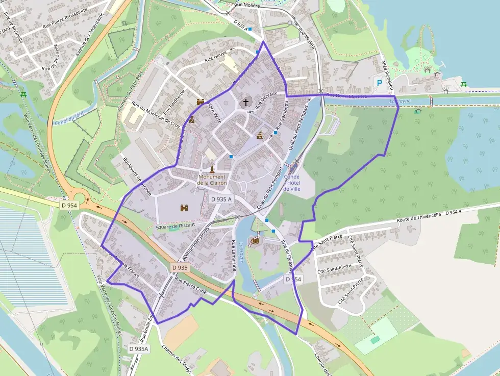 Appartement 120 m² quatre pièces à vendre à Condé-sur-l`Escaut