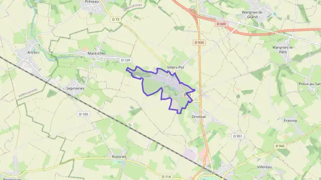 Appartement 34 m² une piece à vendre à Villers-Pol