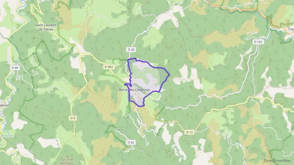 Appartement 70 m² trois pièces à vendre à Barre-des-Cévennes