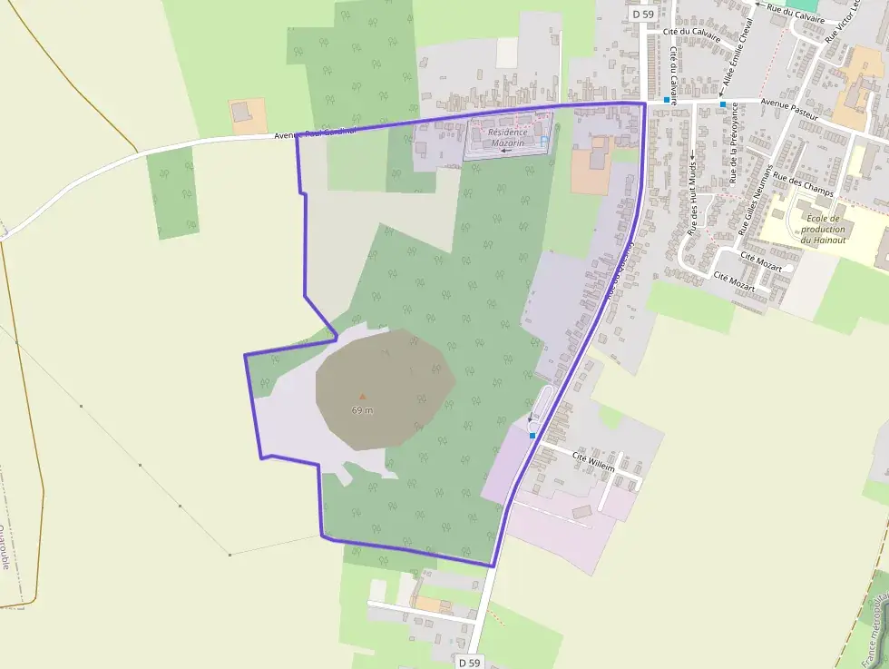 Appartement 54 m² trois pièces à vendre à Quiévrechain