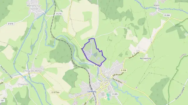 Appartement 116 m² quatre pièces à vendre à Corbigny