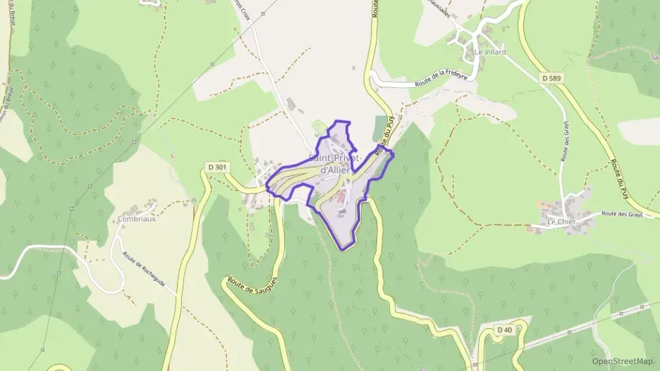 Appartement 70 m² trois pièces à vendre à Saint-Privat-d`Allier Appartement 70 m² trois pièces à vendre à Saint-Privat-d`Allier