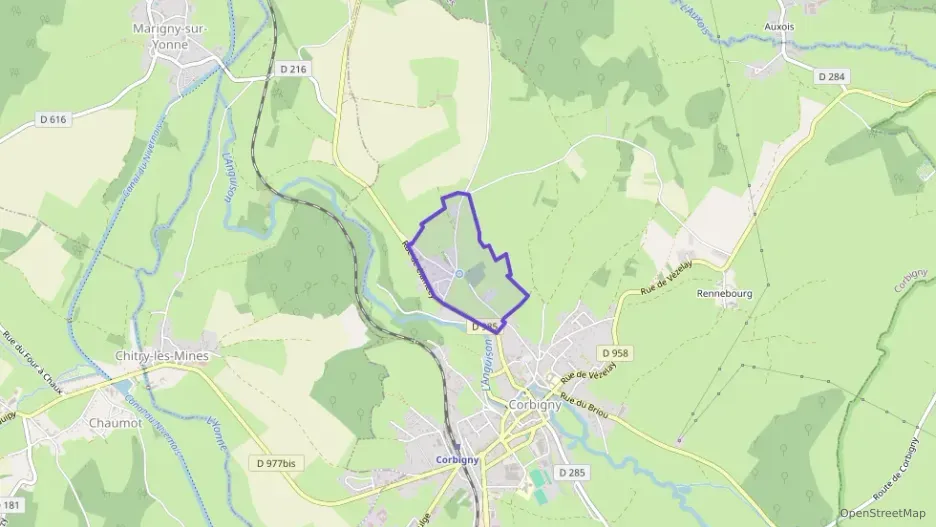 Appartement 116 m² quatre pièces à vendre à Corbigny