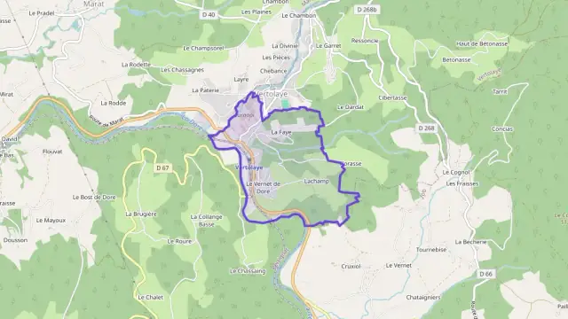 Appartement 36 m² deux pieces à vendre à Vertolaye