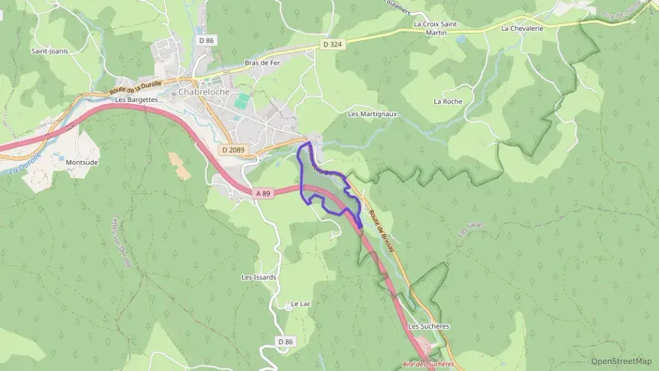 Appartement 48 m² deux pieces à vendre à Chabreloche Appartement 48 m² deux pieces à vendre à Chabreloche