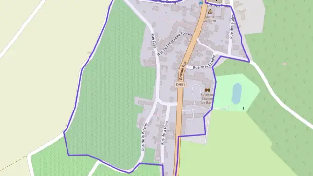 Appartement 70 m² trois pièces à vendre à Baye