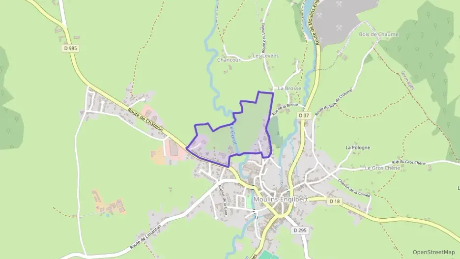 Appartement 60 m² trois pièces à vendre à Moulins-Engilbert