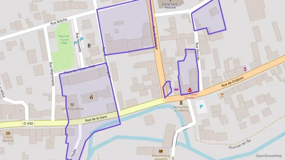 Appartement 55 m² deux pieces à vendre à Anglure Appartement 55 m² deux pieces à vendre à Anglure