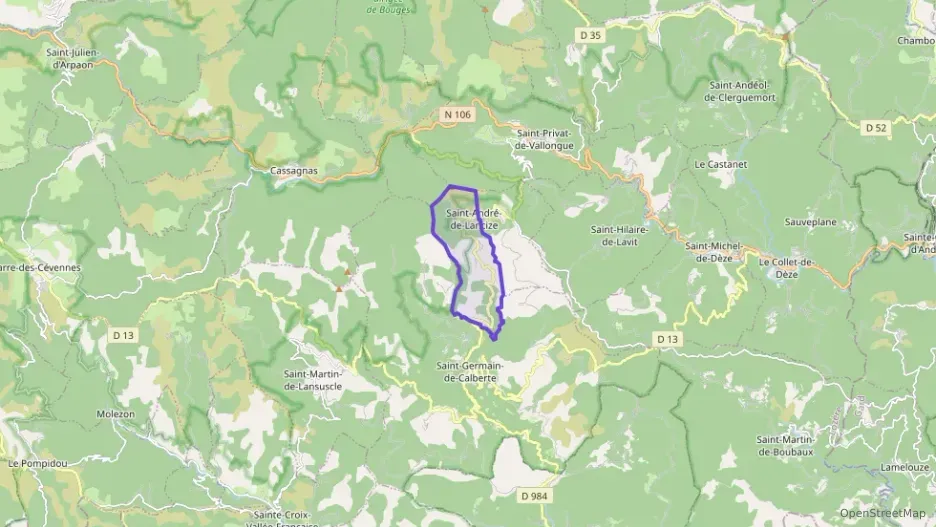 Appartement 60 m² trois pièces à vendre à Saint-André-de-Lancize