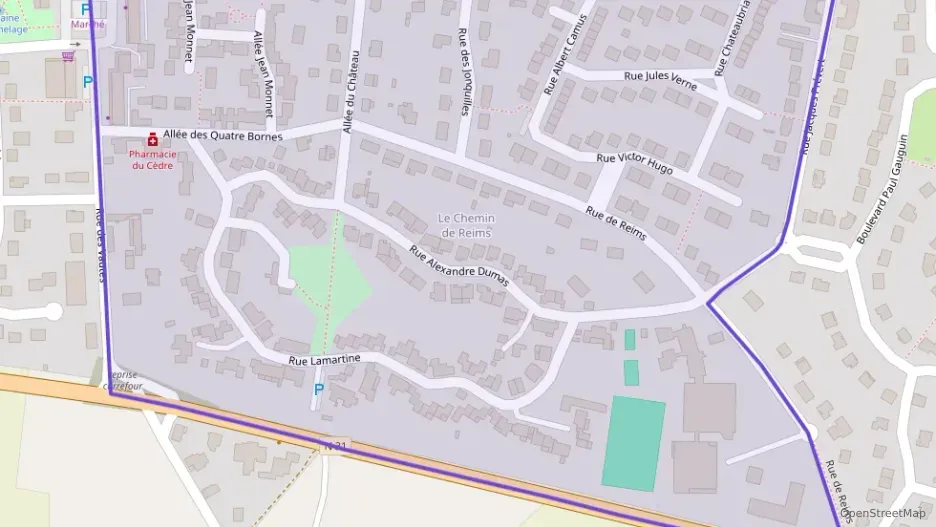 Appartement 65 m² trois pièces à vendre à Muizon Appartement 65 m² trois pièces à vendre à Muizon