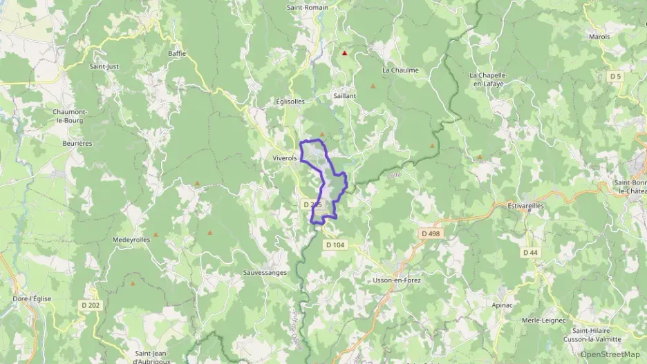 Appartement 72 m² trois pièces à vendre à Viverols