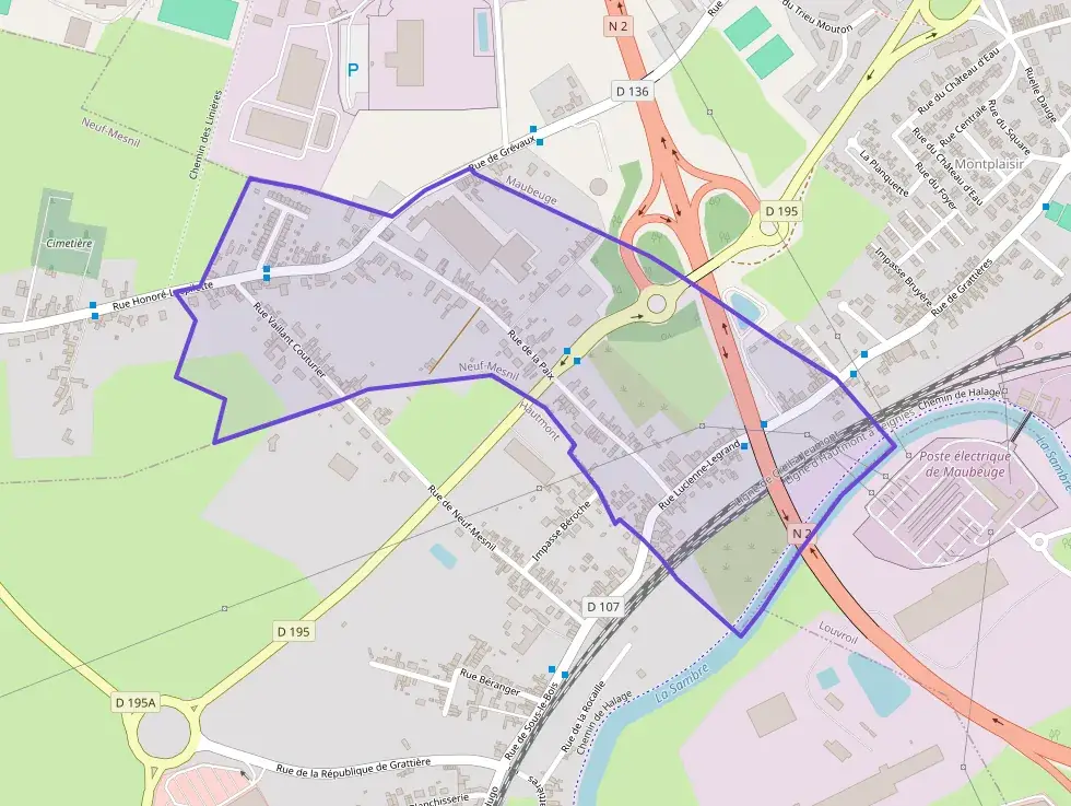 Appartement 66 m² trois pièces à vendre à Neuf-Mesnil