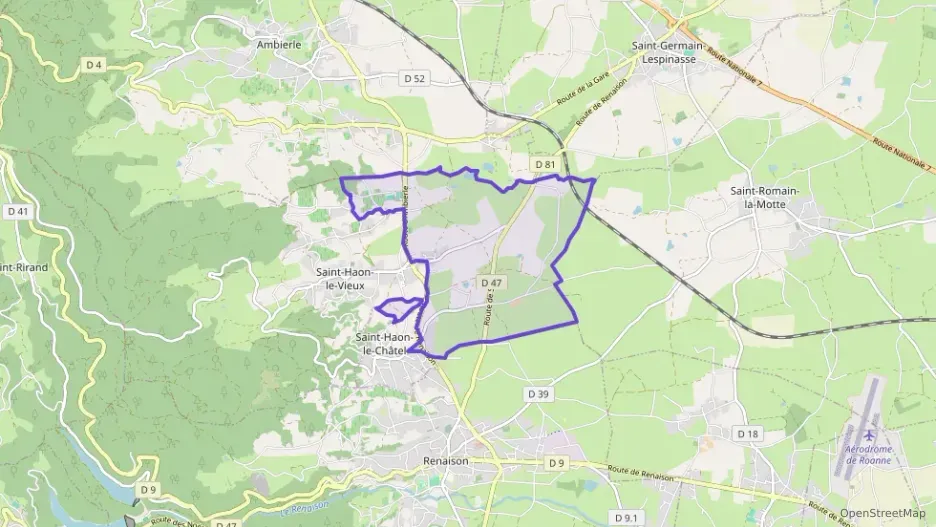 Appartement 140 m² quatre pièces à vendre à Saint-Haon-le-Vieux Appartement 140 m² quatre pièces à vendre à Saint-Haon-le-Vieux