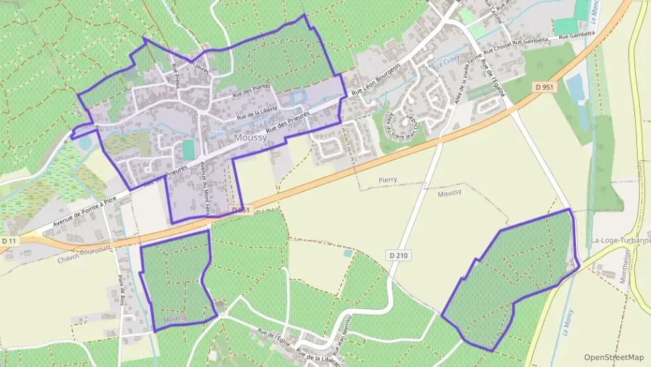 Appartement 83 m² quatre pièces à vendre à Moussy Appartement 83 m² quatre pièces à vendre à Moussy