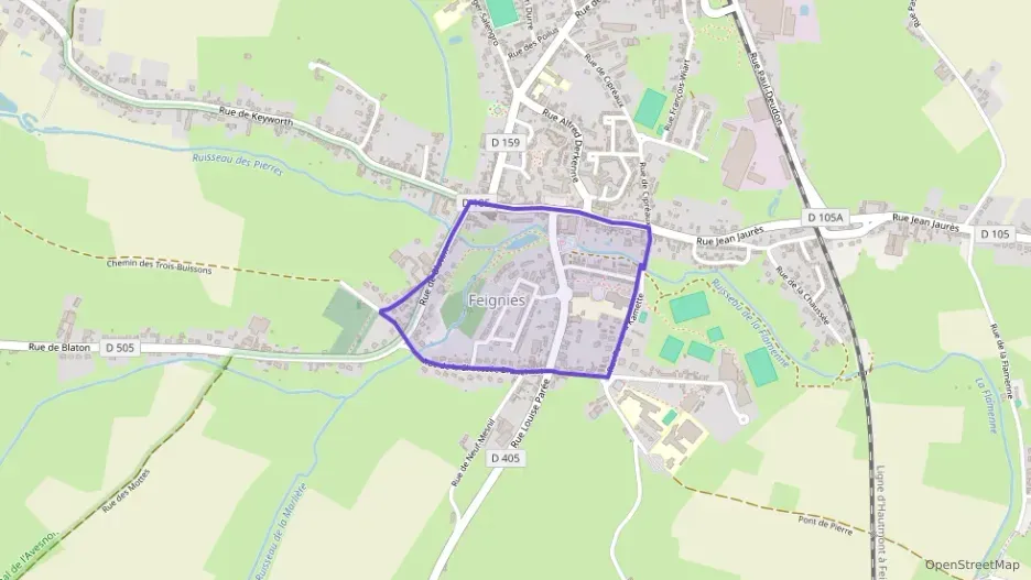 Appartement 46 m² deux pieces à vendre à Feignies Appartement 46 m² deux pieces à vendre à Feignies