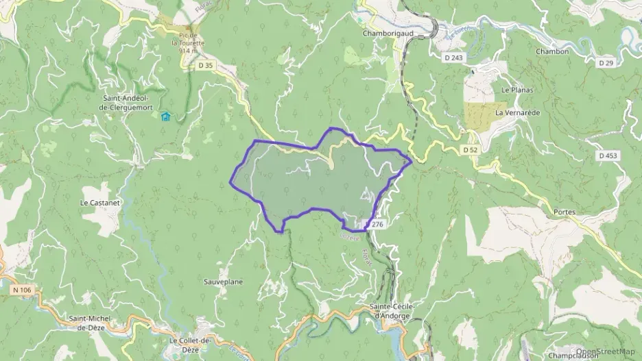 Appartement 20 m² une piece à vendre à Sainte-Cécile-d`Andorge