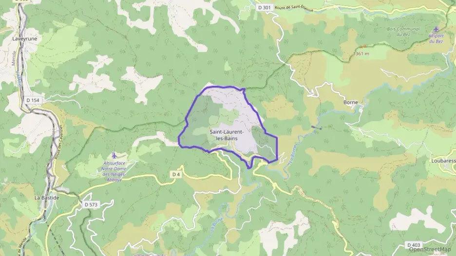 Appartement 80 m² trois pièces à vendre à Saint-Laurent-les-Bains-Laval-d`Aurelle