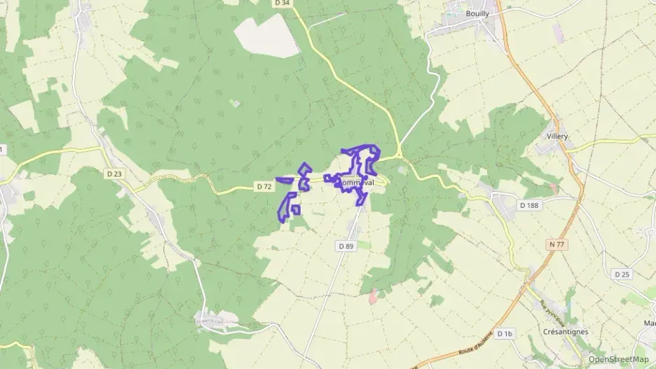 Appartement 74 m² trois pièces à vendre à Sommeval